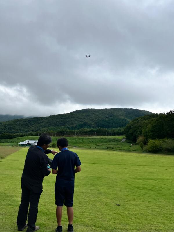 (株)manisonias でのドローン操縦