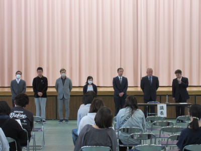 新PTA役員紹介の様子